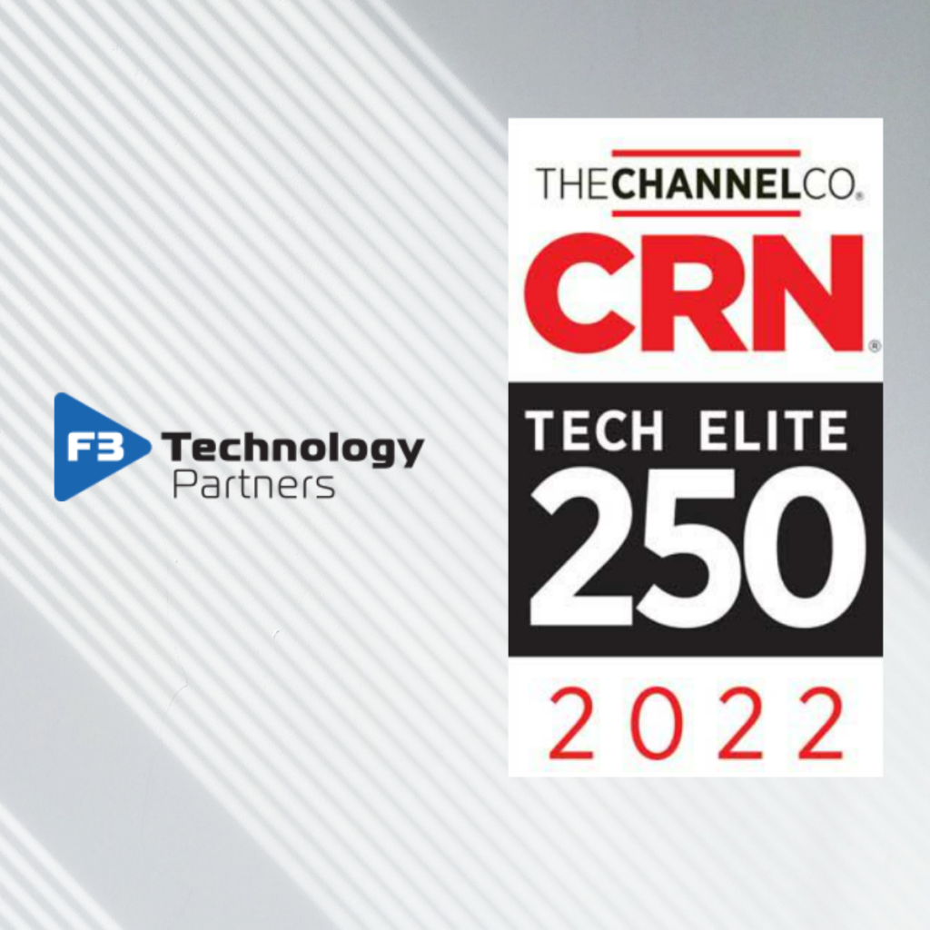 F3 Technology Partners Honored on the CRN® Tech Elite 250 List